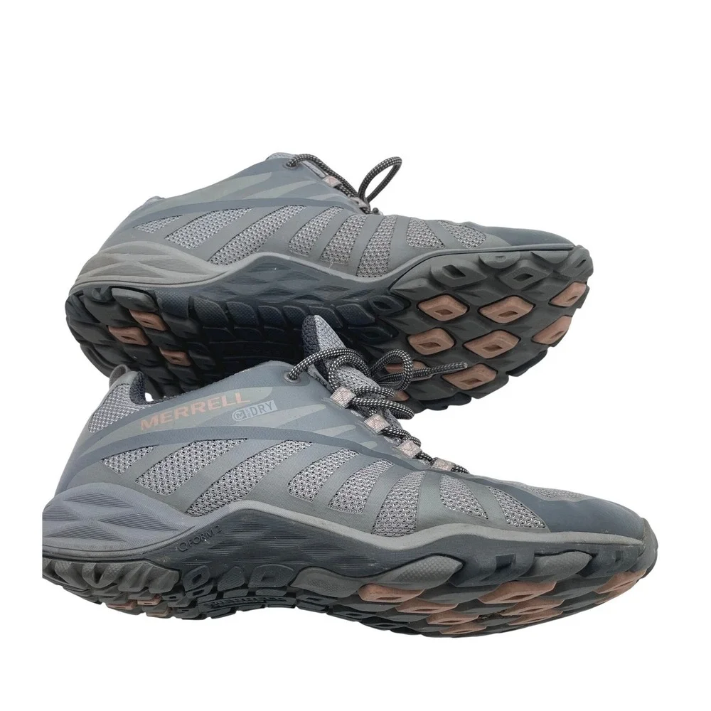 Merrell Siren Edge Q2 Waterproof Hiking Shoes Women Low Top Sneakers Sz 8